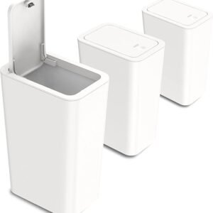 N. NETDOT 3 Pack 10L / 2.6 Gallon Small Trash Can