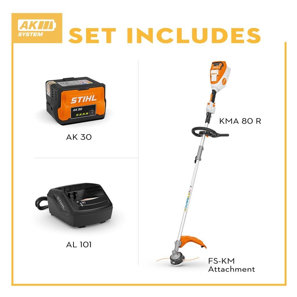Stihl KombiSystem Multi-Task with FS-KM Line Head Trimmer Attachment Kit fa08 011 6811 us - Image 2