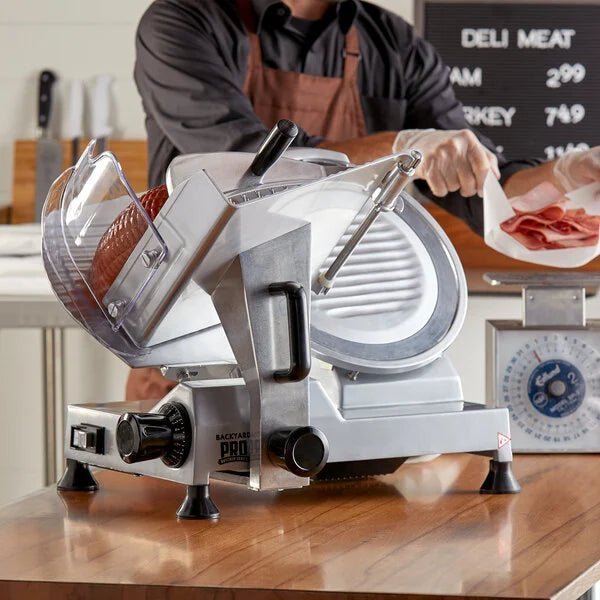 Butcher Series 12" Manual Gravity Feed Meat Slicer - Image 4