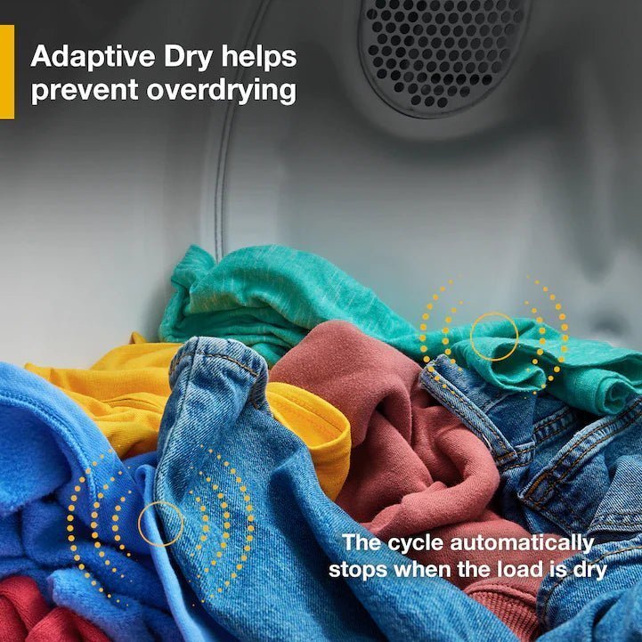 7.0 cu. ft. Gas Dryer with Adaptive Dry - Vented Top Load Matching - Image 2