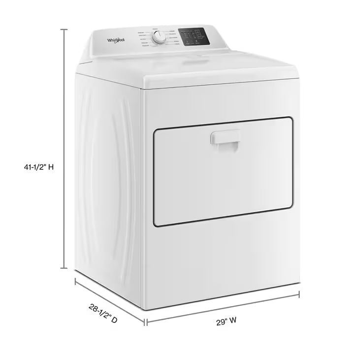 7.0 cu. ft. Gas Dryer with Adaptive Dry - Vented Top Load Matching - Image 5