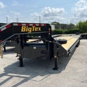Big Tex 22GN 35-Foot Tandem Dual Gooseneck Trailer with Mega Ramps – 35D5A-MRBK