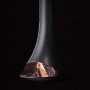 "Float" Modern MCM Floating fireplace