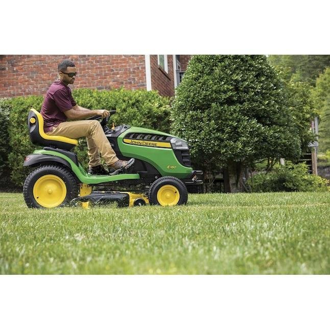 John Deere E180 54 in. 25 HP V-Twin ELS Gas Hydrostatic Lawn Tractor - Image 2