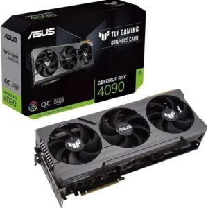 ASUS TUF GeForce RTX 4090 OC Edition Gaming Graphics Card (PCIe 4.0, 24GB GDDR6X, HDMI 2.1a, DisplayPort – 1.4a)
