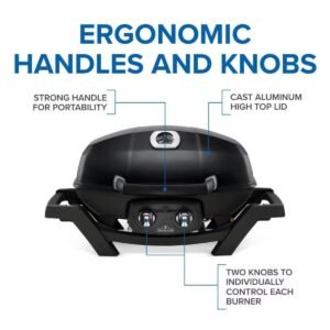 285X Portable Freestanding Propane Gas Grill - Black