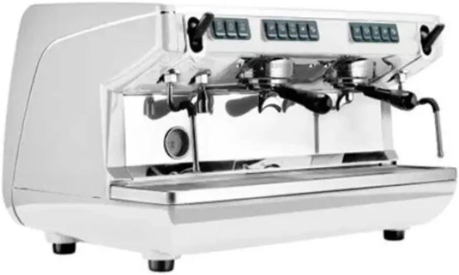 New Commercial Espresso Coffee Machine, Black - Image 3