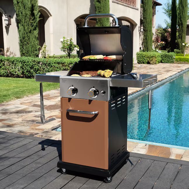 Copper 2 -Burner Liquid Propane Gas Grill - Image 7