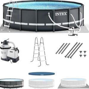 Intex Ultra XTR 14-Foot Round 42-Inch Deep Soft Sided Above Ground Swimming Pool