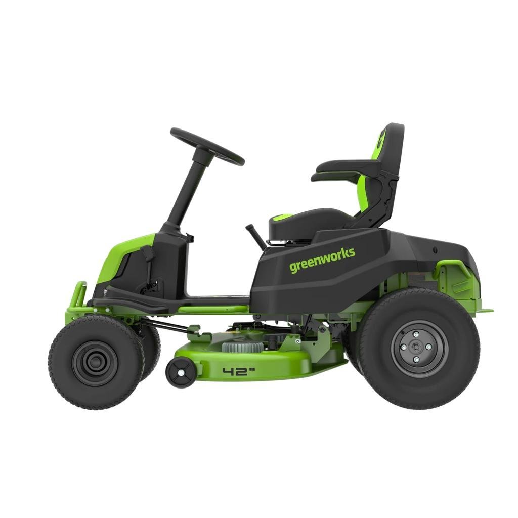 Greenworks 60V 42 inch Cordless Battery CrossoverT Riding Mower + 8.0Ah Batteries & 600w Wall Charger 7432002