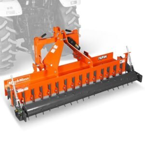 84" Heavy Duty Soil Pulverizer, Single Spiked Roller, 29 Shanks, Category 1 and 2
