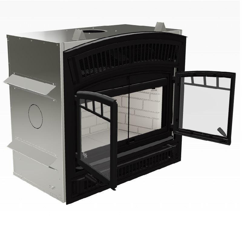 Ventis he350 Wood Fireplace With Blower Face - Image 2