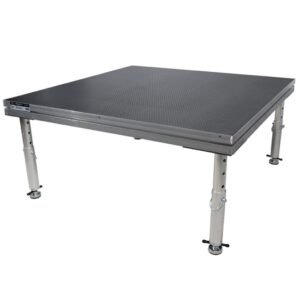 ProX XSU-4X4 StageOne 4' ft Portable Stage with Telescoping Legs Platform