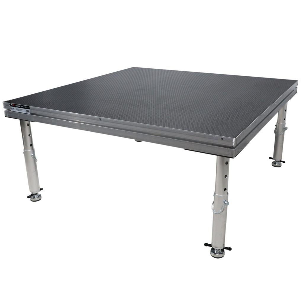 ProX XSU-4X4 StageOne 4' ft Portable Stage with Telescoping Legs Platform