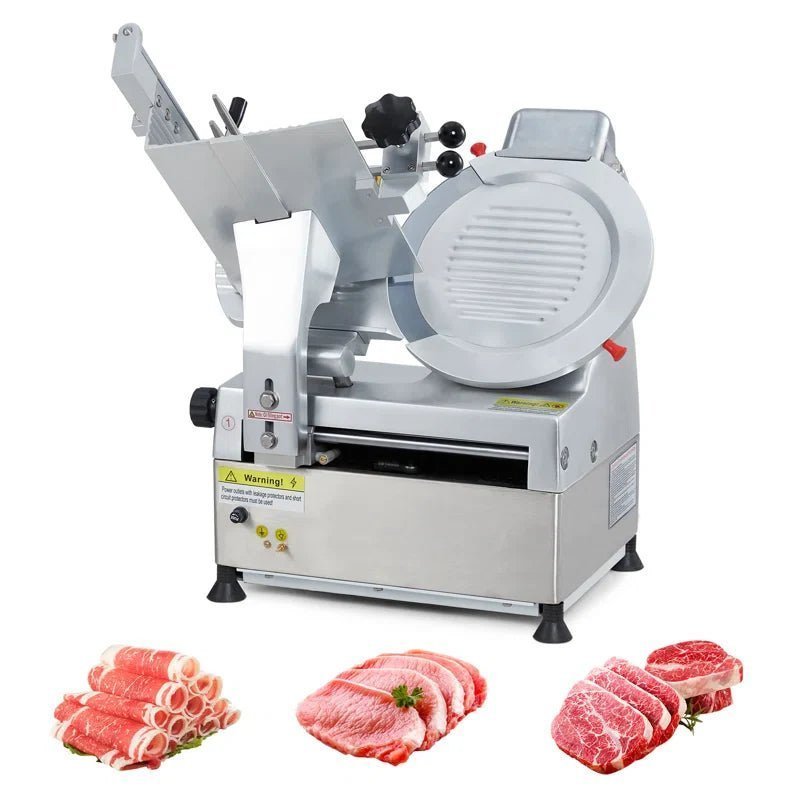 Home Electric Meat Slicer – Fully or Semi-Automatic Deli Slicing Machine - Image 2