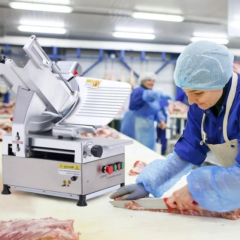 Home Electric Meat Slicer – Fully or Semi-Automatic Deli Slicing Machine