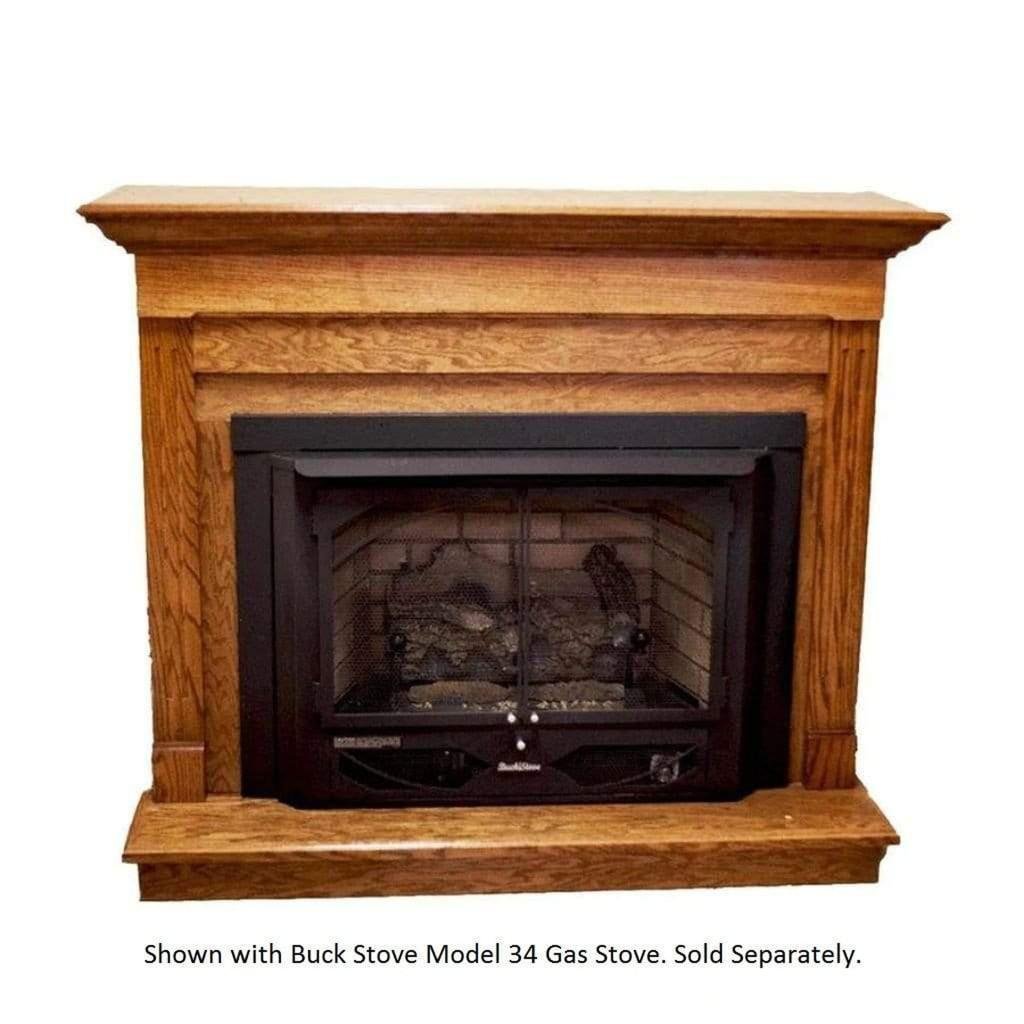 Buck Stove Contemporary Corner Mantel Model 34 - Image 2