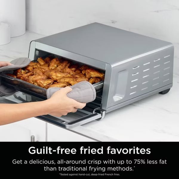 Ninja Flip Toaster Oven & Air Fryer, 8-in-1 Functionality, Flip Up & Away Capability for Storage Space SP151 - Image 3