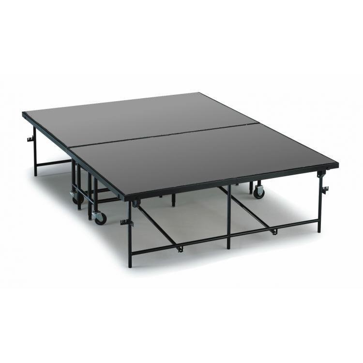 Mobile Folding 8' X 4' Stage Section (In Polypropylene Finish) - Image 2