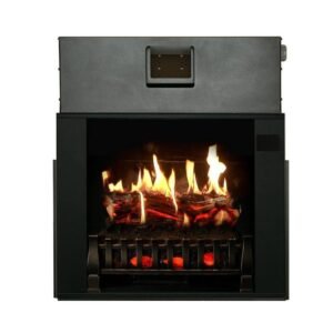 MagikFlame 28′′ Insert HoloFlame Fireplace with Realistic Flames, Sound and Heater