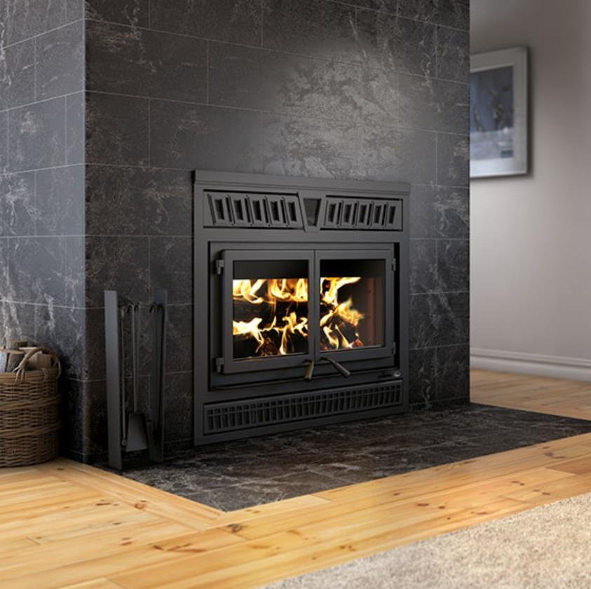 Valcourt Arched Faceplate Waterloo Wood Burning Fireplace fp15a - Image 2