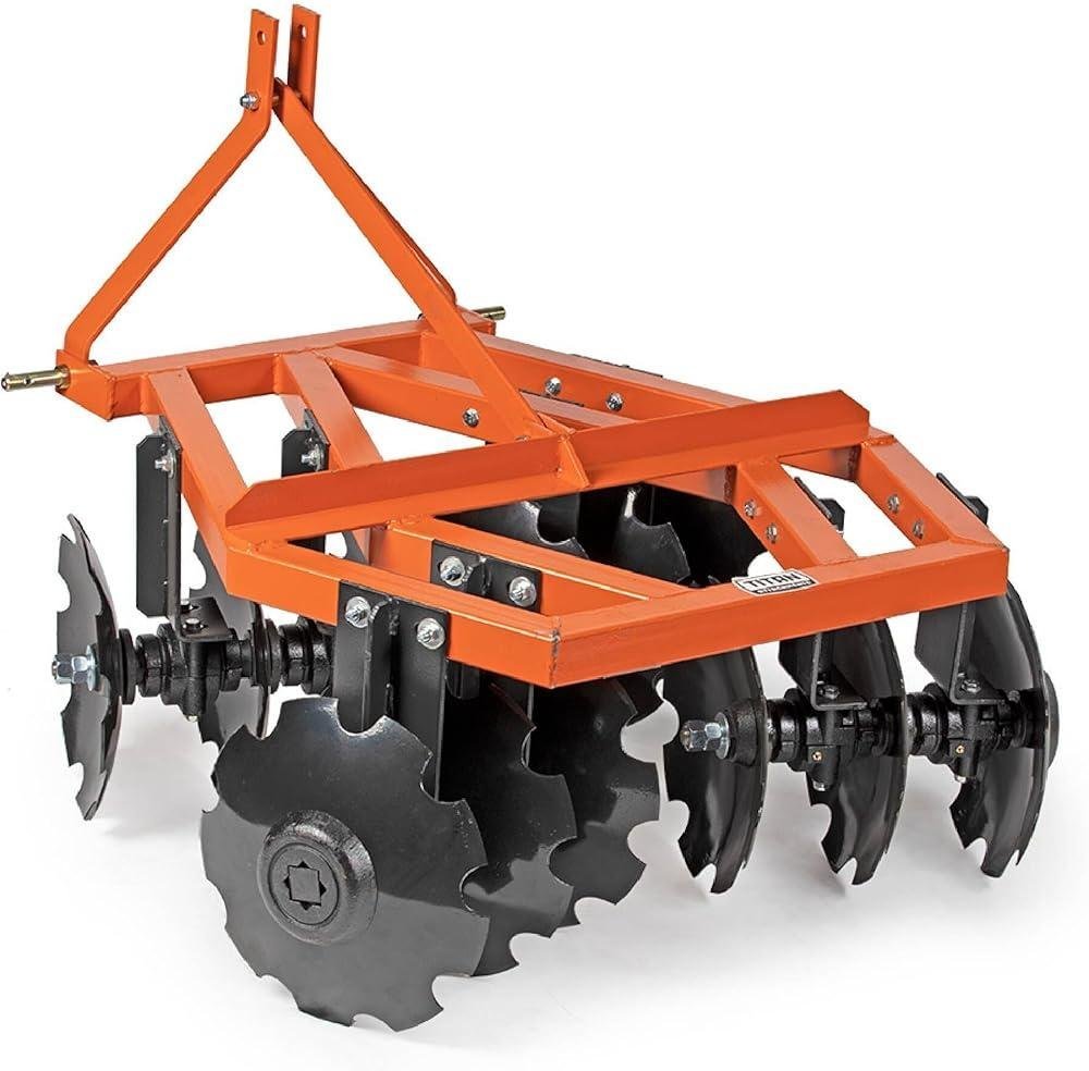 Titan Attachments 4 ft Notched Disc Harrow Plow