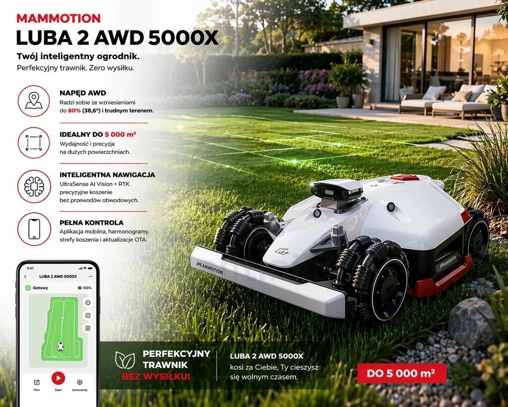 Mammotion Luba 2 AWD Robot Lawn Mower - Image 3