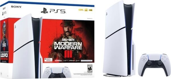 Sony PlayStation 5 PS5 Slim Ultra HD Blu-ray Call of Duty Modern Warfare III Console (US Plug)