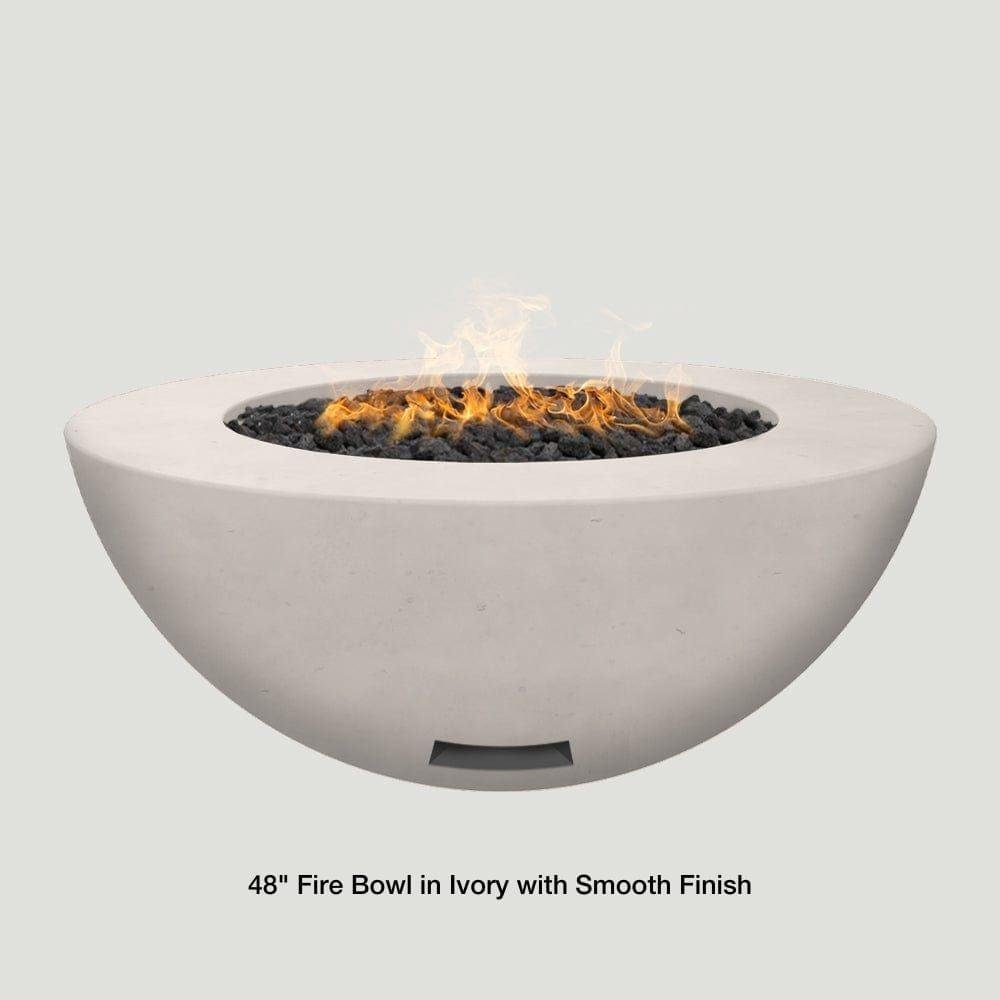 48" CIRCUM solid concrete fire bowl - Image 2