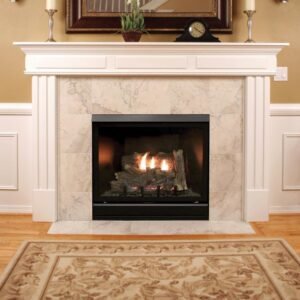 Empire 36" Tahoe Direct-Vent Clean Face Premium See-Through Fireplace