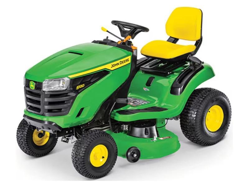 John Deere S120 42 in. 22 HP V-Twin Gas Hydrostatic Riding Lawn Mower
