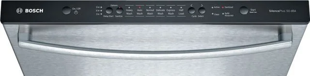 GE – 24″ Front Control Built-In Tub Dishwashers with 3rd Rack, Sanitize Cycle and 47 dBA – Stainless Steels - Image 3
