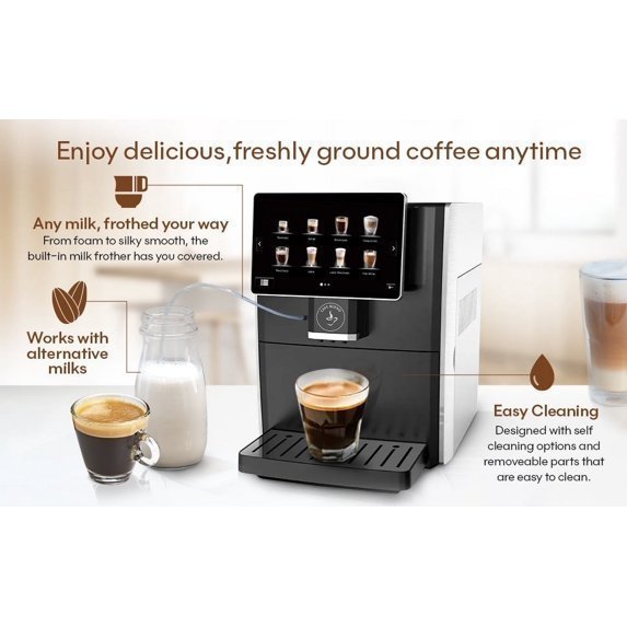 Cafe Bueno Cb-3000 Super Automatic Coffee Espresso Machine - Image 3