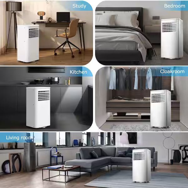 5,000 BTU Portable Air Conditioner Cools 270 Sq. Ft. - Image 4