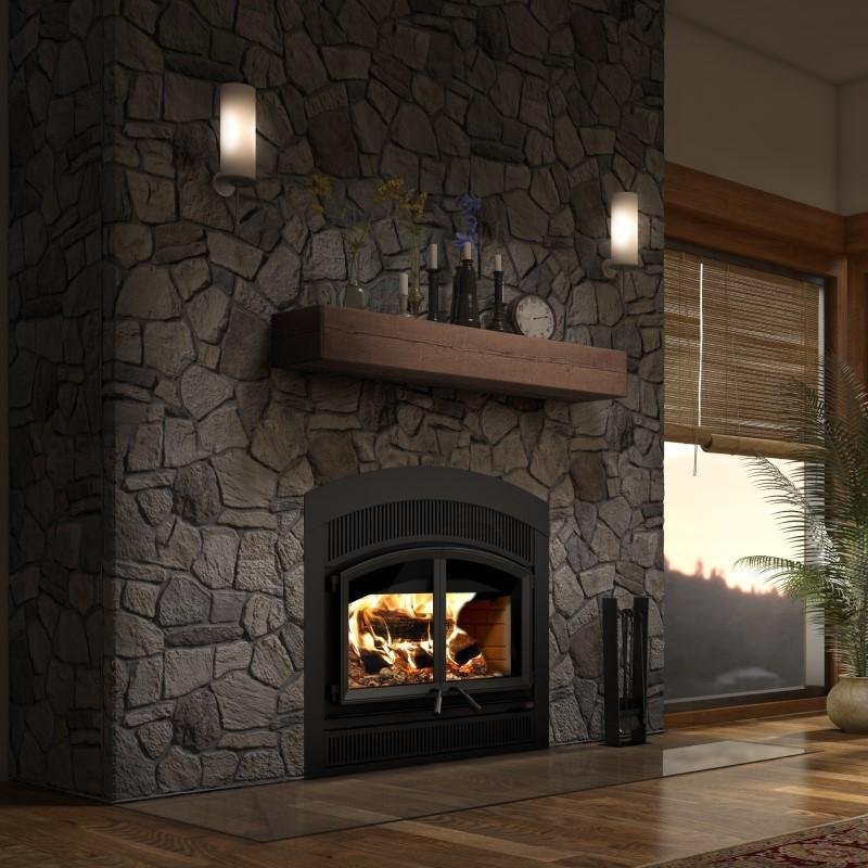 Valcourt Arched Faceplate Waterloo Wood Burning Fireplace fp15a - Image 3