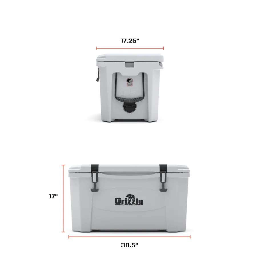 45 Qt Camping Cooler Stealth Gray - Image 3