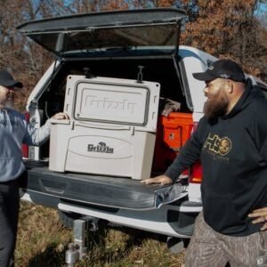 45 Qt Camping Cooler Stealth Gray