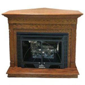 Buck Stove Contemporary Corner Mantel Model 34