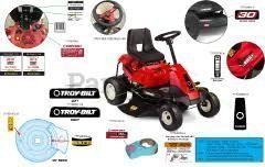 Tb30 Troy-Bilt Riding Lawn Mower 13A726JD066 - Image 2