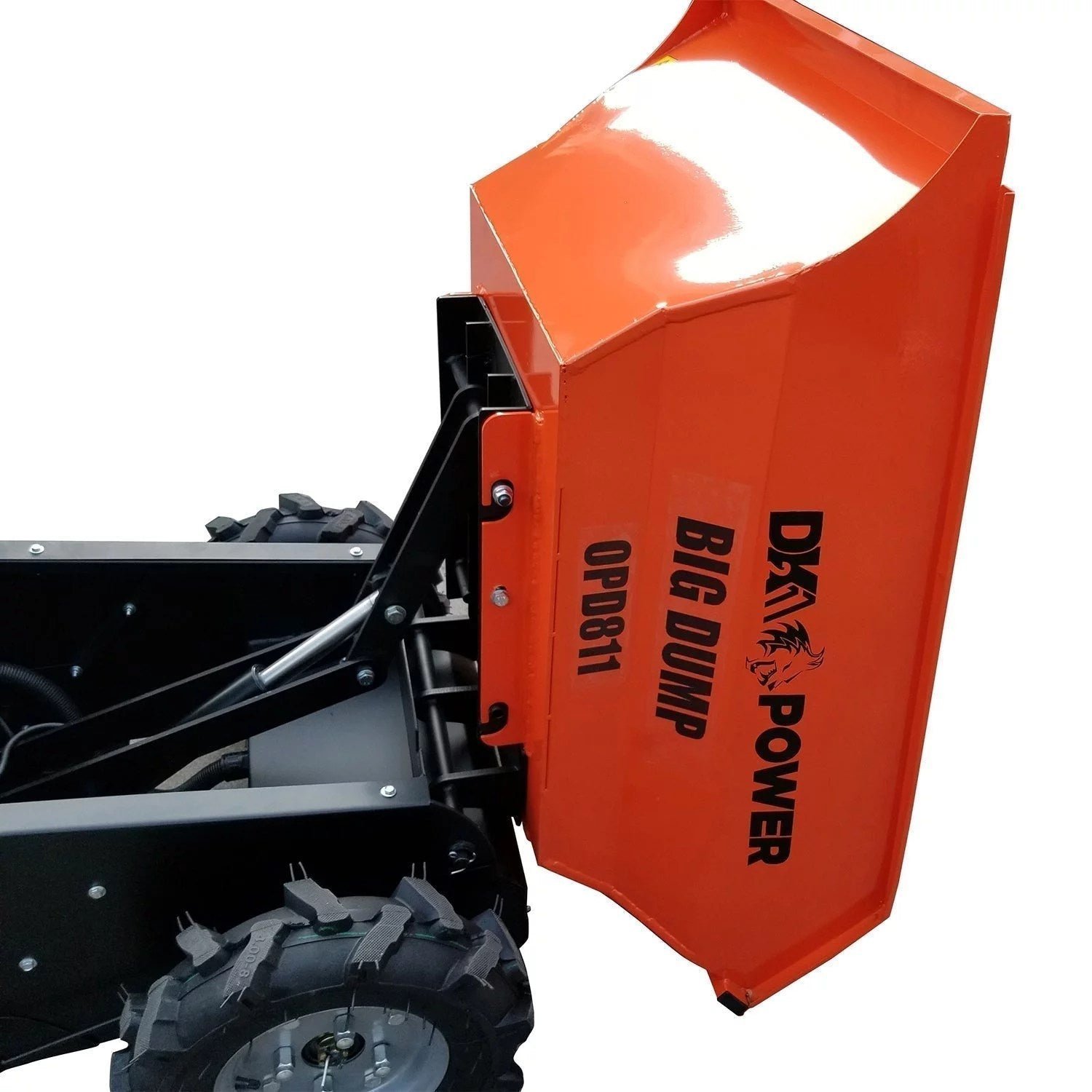 Detail K2 Big Dump 1100 Pound Electric Power Dump Cart – OPD811 - Image 4