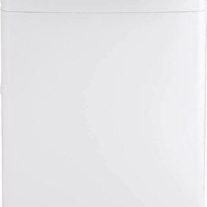 GE – 2.8 Cu. Ft. Top Load Washer – White/black