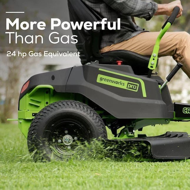Greenworks Pro Crossover Zero Turn 42-in Lithium Ion Electric Riding Lawn Mower - Image 17