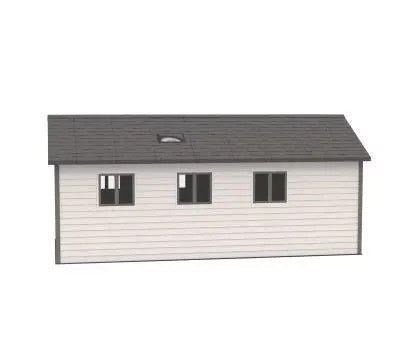 Lifetime 11 Ft. X 21 Ft. Outdoor Storage Shed With Tri-Fold Doors - Image 13