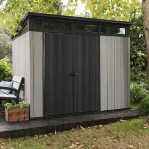 Artisan 9 ft. W x 7.5 ft. D Plastic Storage Shed