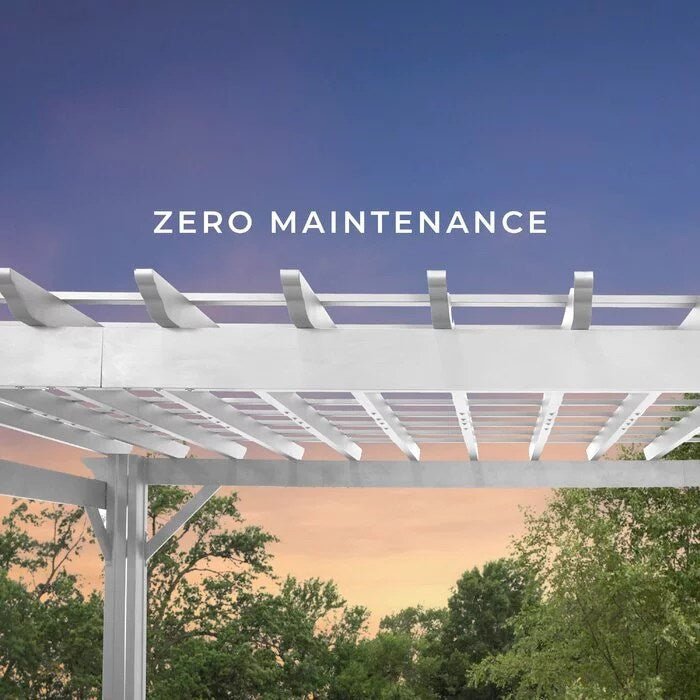 Outdoor Living 16 ft. x 12 ft. Steel Traditional Pergola - Image 6