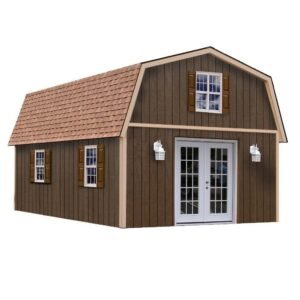 Best Barns Richmond 16-Foot x 32-Foot Wood Storage Building – UK Fast Gas