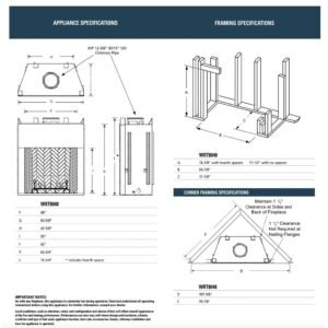 Superior wrt8048 48" Wood Burning Fireplace