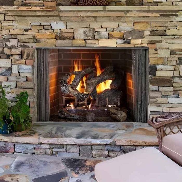 Majestic Cottagewood 42" Traditional Outdoor Wood Burning Fireplace