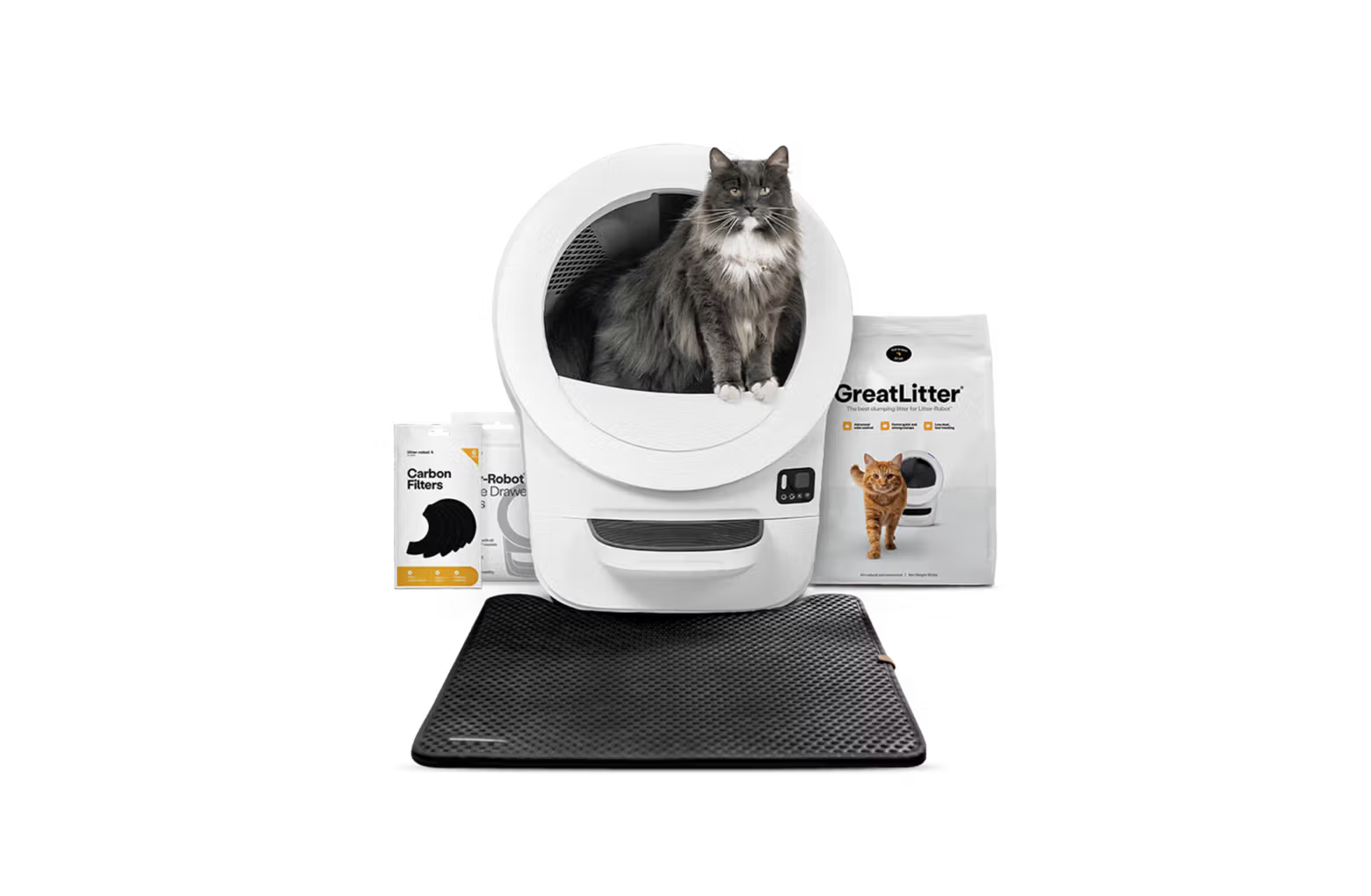 Smart Self-Cleaning Cat Litter Box Complete Bundle - Image 2