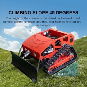 Robot lawn mower saleRemote Control lawn mower 45 Climbing Adjustable Height